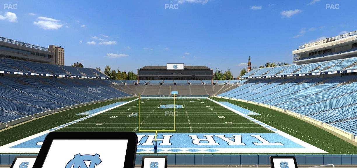 Kenan Memorial Stadium - Section 135 Seat View