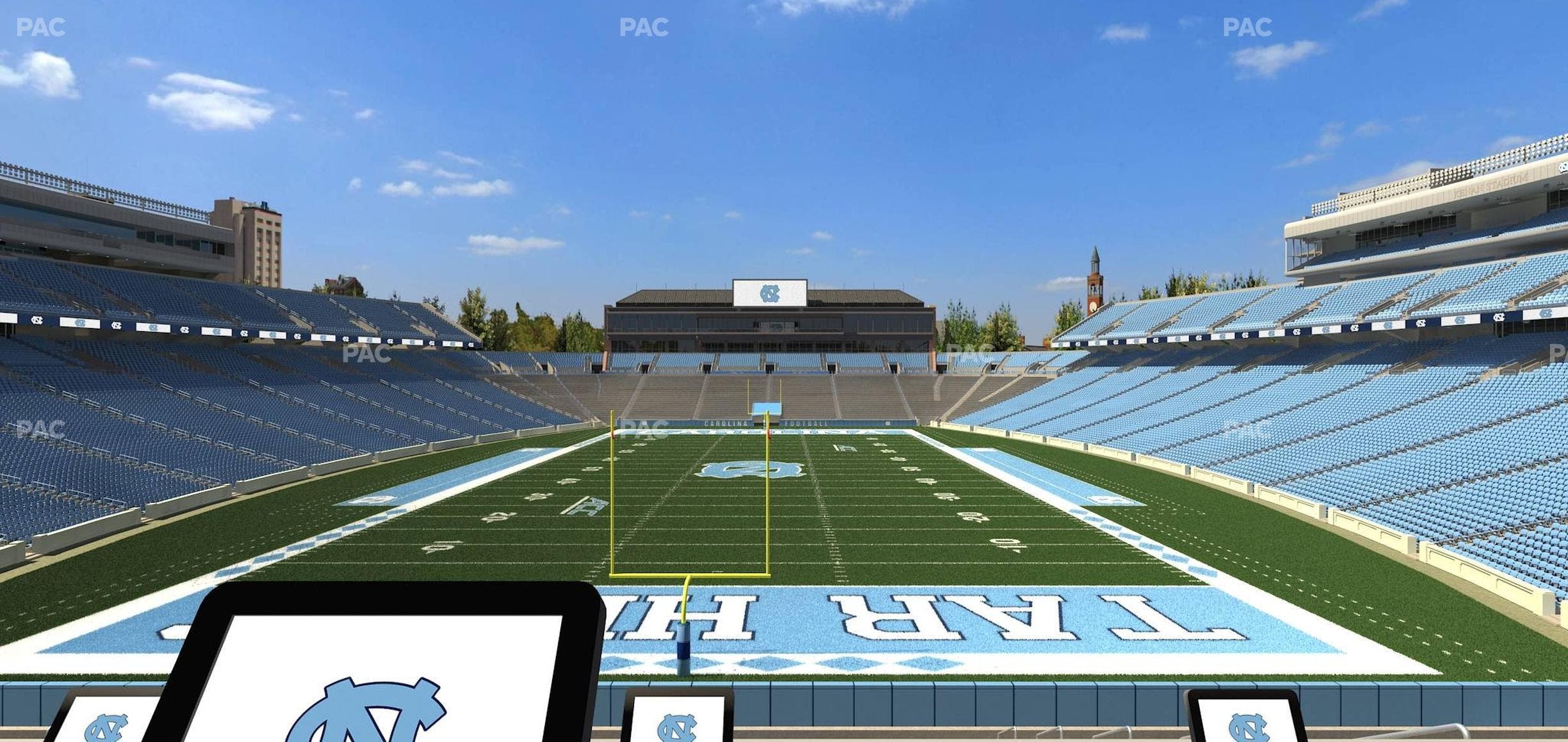 Kenan Memorial Stadium - Section 135 Seat View