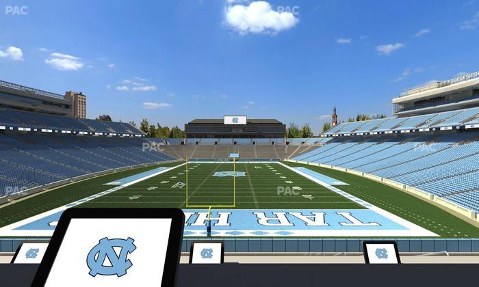 Kenan Memorial Stadium - Section 135 Seat View