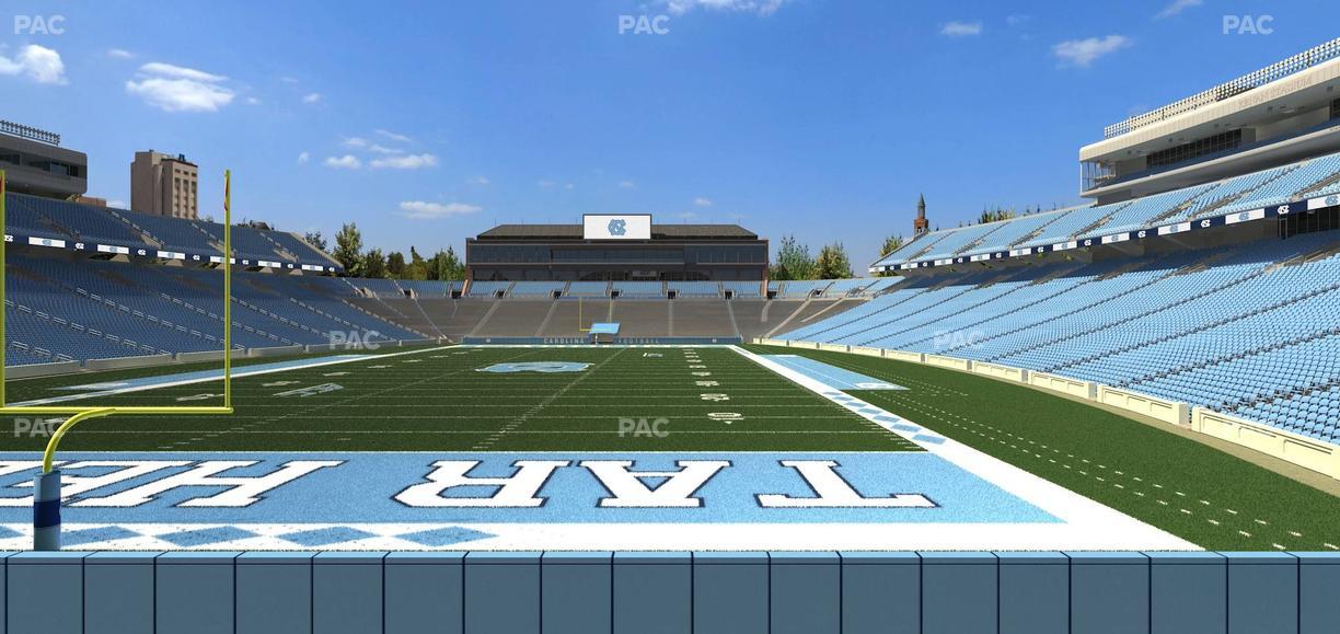 Kenan Memorial Stadium - Section 136 Seat View