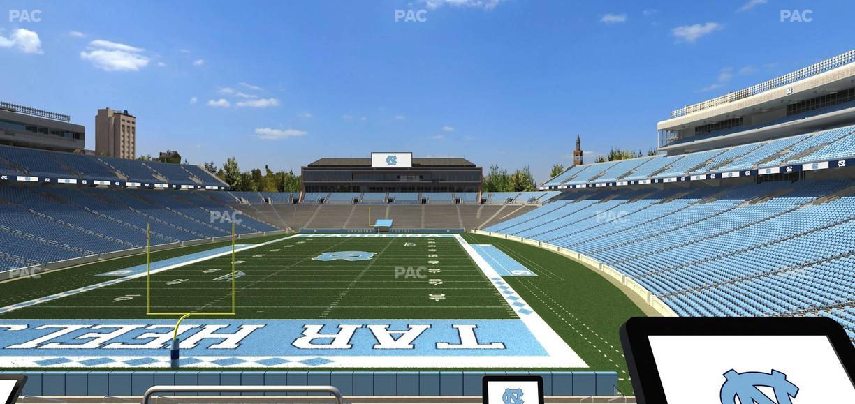 Kenan Memorial Stadium - Section 136 Seat View