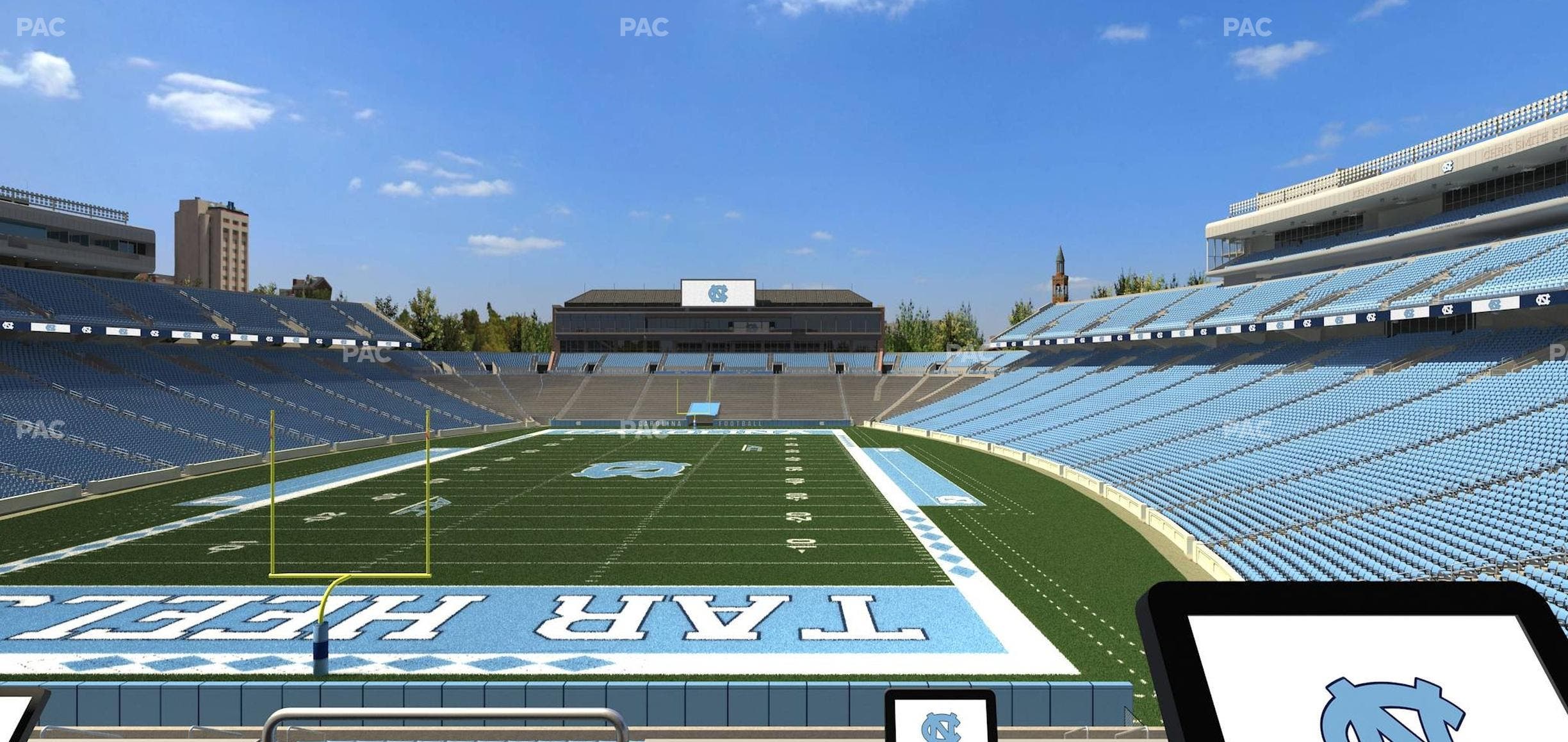 Kenan Memorial Stadium - Section 136 Seat View