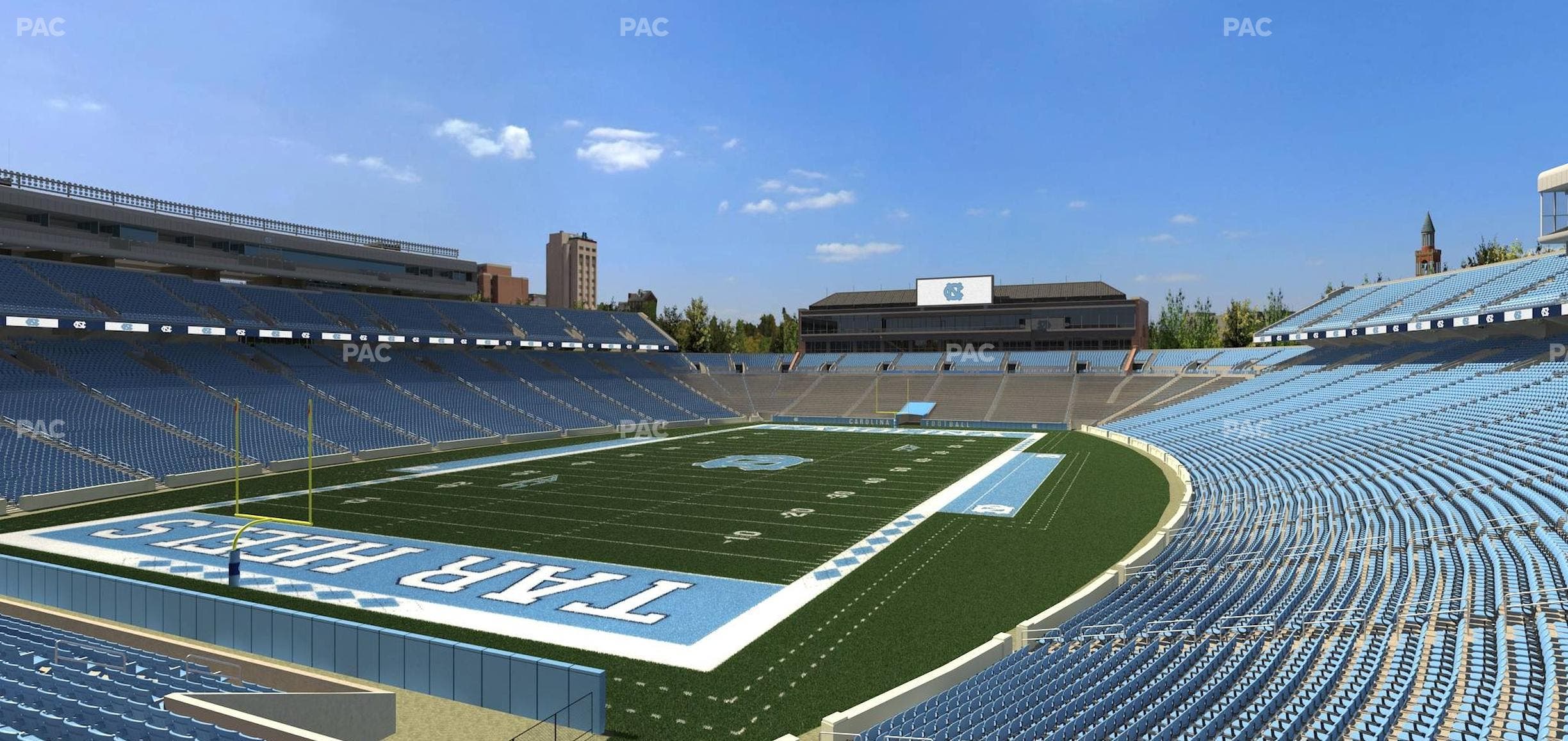 Kenan Memorial Stadium - Section 138 Seat View