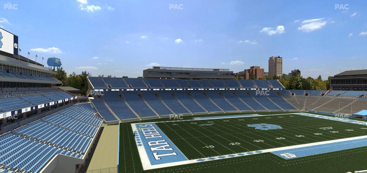 Kenan Memorial Stadium - Section 201 Seat View