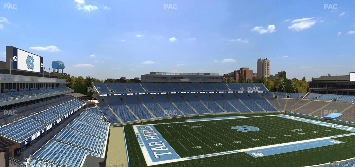 Kenan Memorial Stadium - Section 201 Seat View