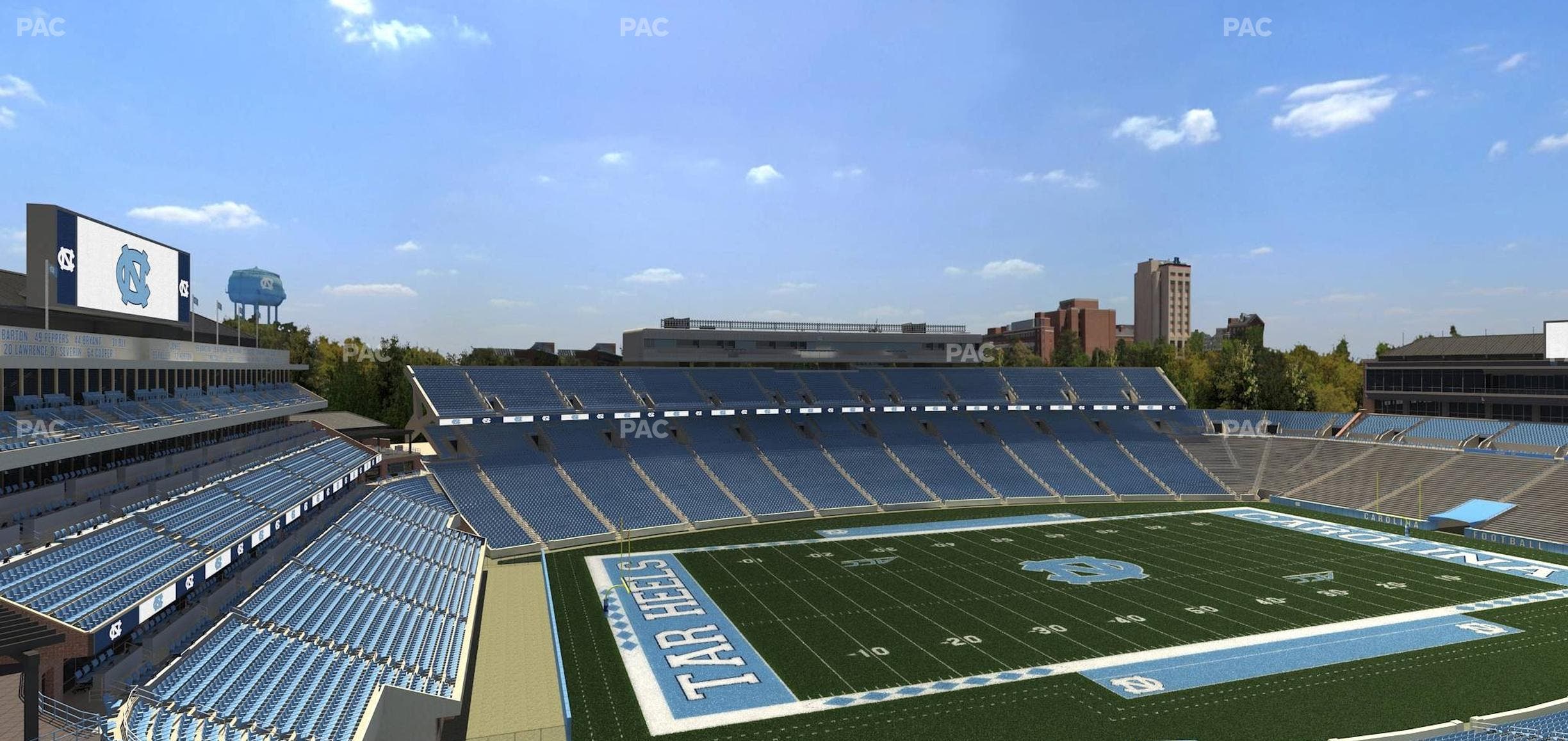 Kenan Memorial Stadium - Section 201 Seat View