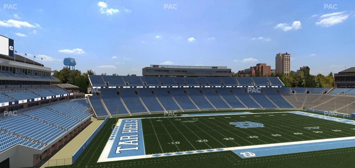 Kenan Memorial Stadium - Section 202 Seat View