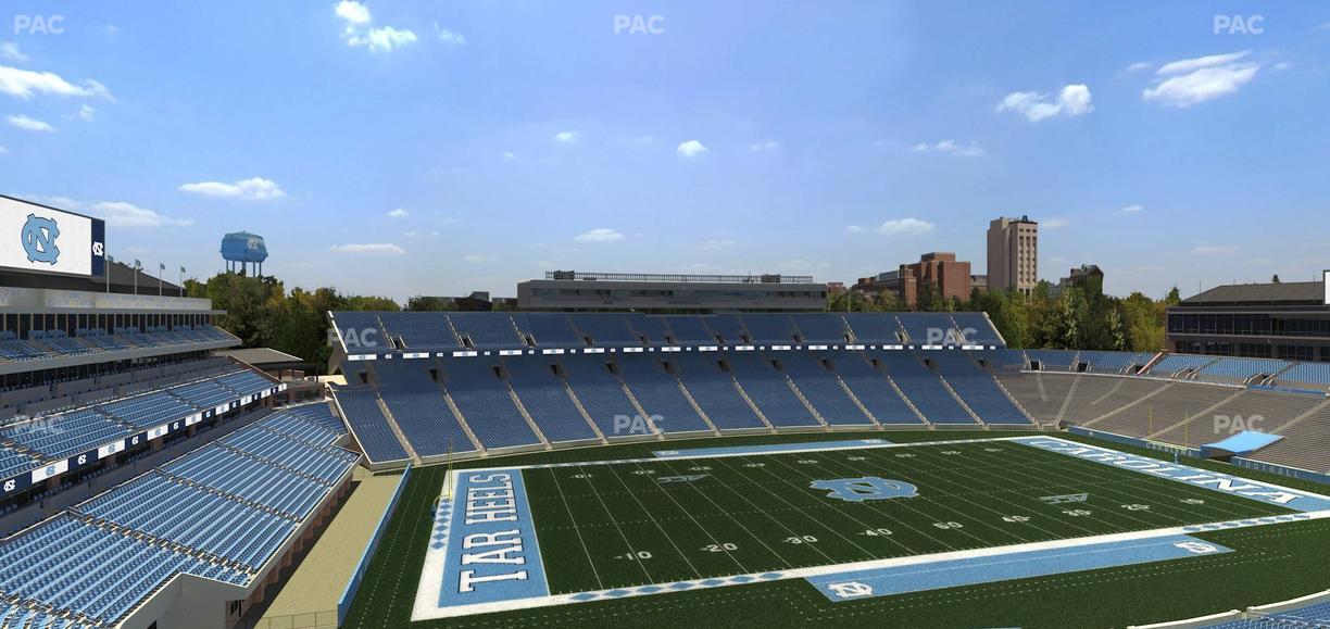 Kenan Memorial Stadium - Section 202 Seat View