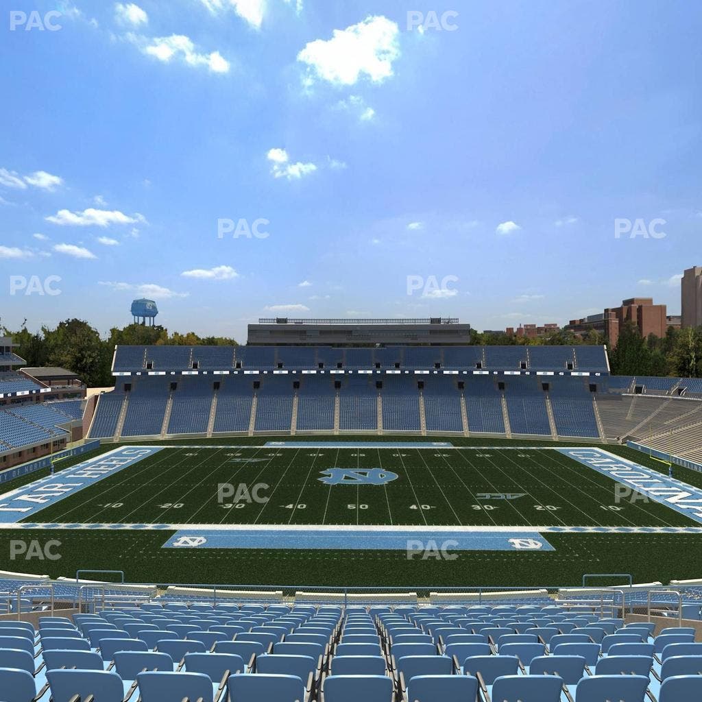 Kenan Memorial Stadium - Section 206 Seat View