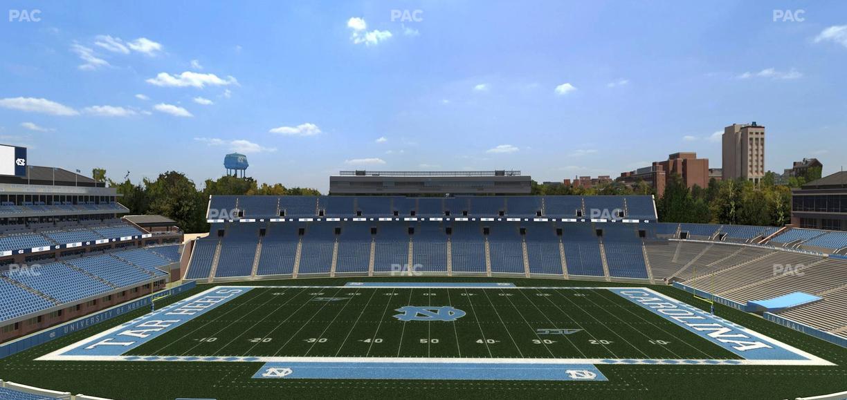 Kenan Memorial Stadium - Section 206 Seat View