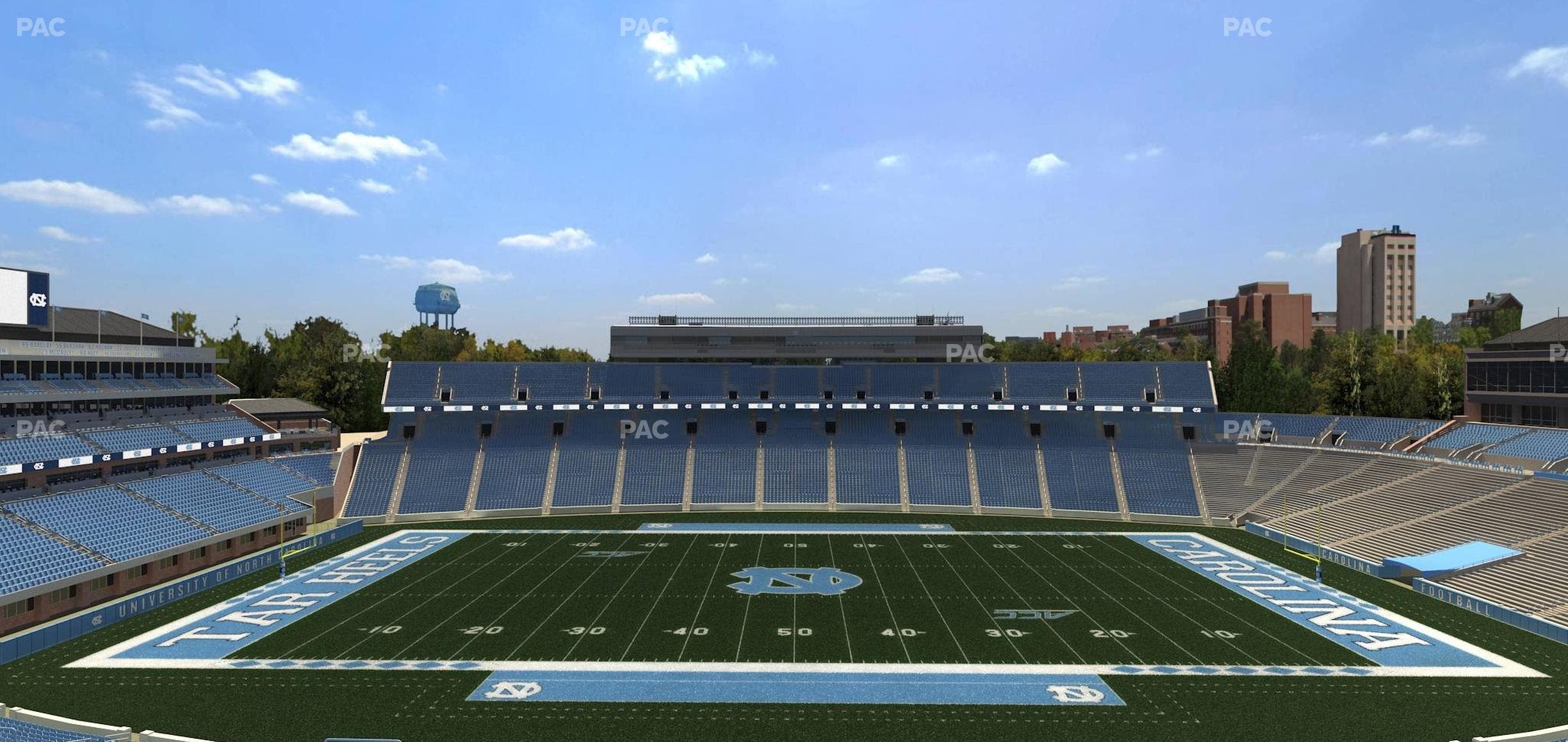 Kenan Memorial Stadium - Section 206 Seat View