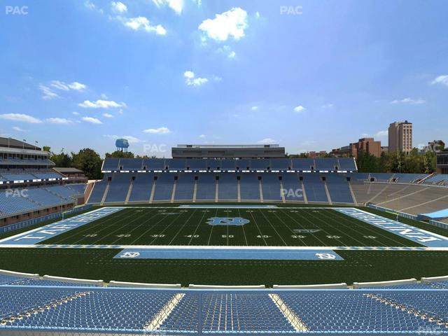 Kenan Memorial Stadium - Section 206 Seat View