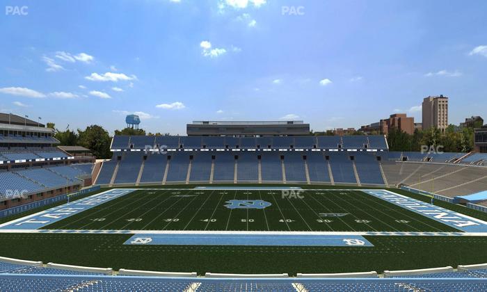 Kenan Memorial Stadium - Section 206 Seat View