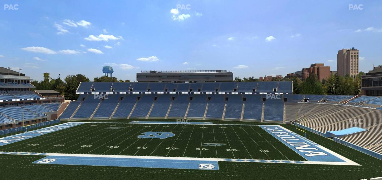 Kenan Memorial Stadium - Section 208 Seat View