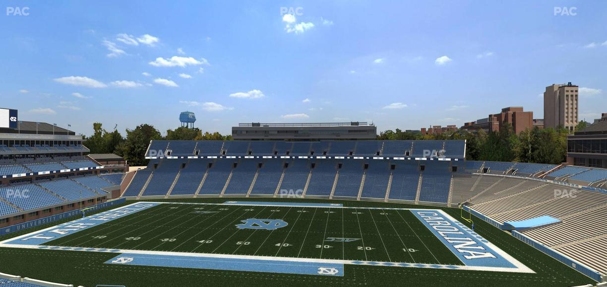 Kenan Memorial Stadium - Section 208 Seat View