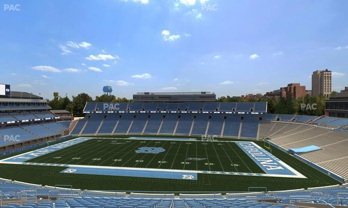 Kenan Memorial Stadium - Section 208 Seat View