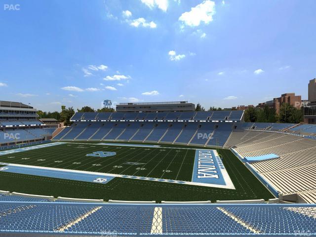 Kenan Memorial Stadium - Section 210 Seat View