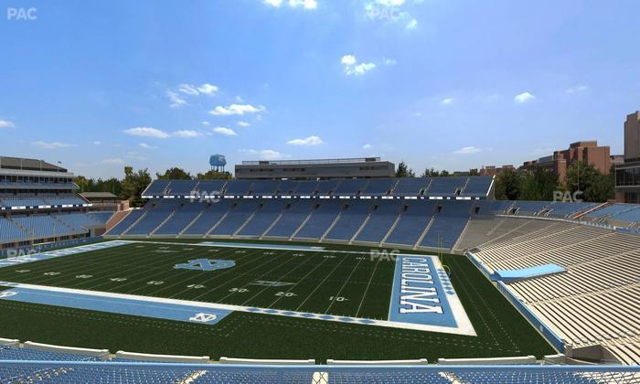 Kenan Memorial Stadium - Section 210 Seat View