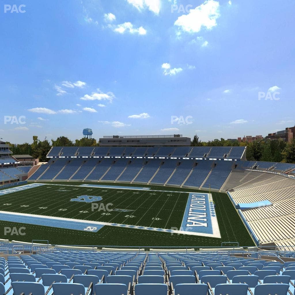 Kenan Memorial Stadium - Section 210 Seat View