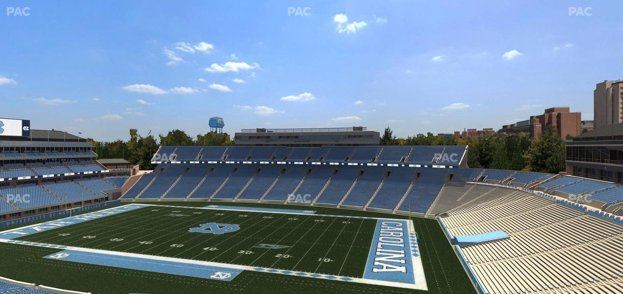 Kenan Memorial Stadium - Section 210 Seat View