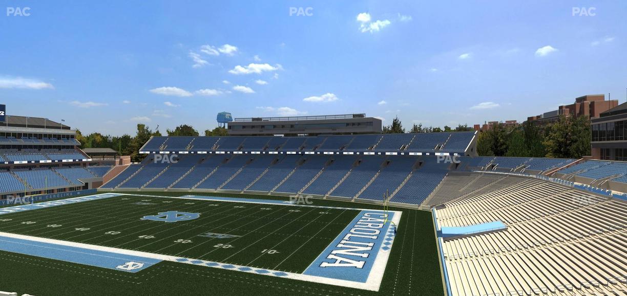 Kenan Memorial Stadium - Section 211 Seat View
