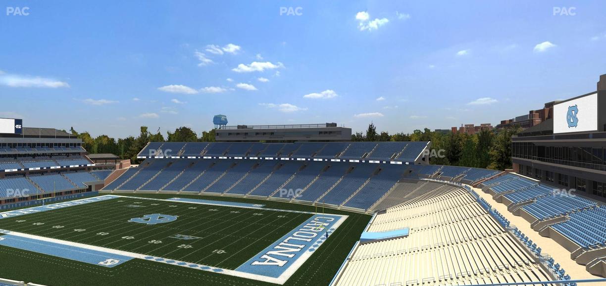 Kenan Memorial Stadium - Section 212 Seat View