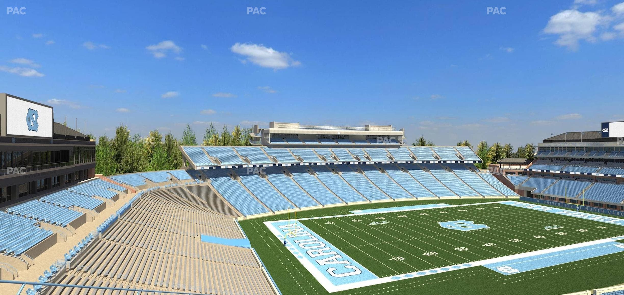 Kenan Memorial Stadium - Section 219 Seat View