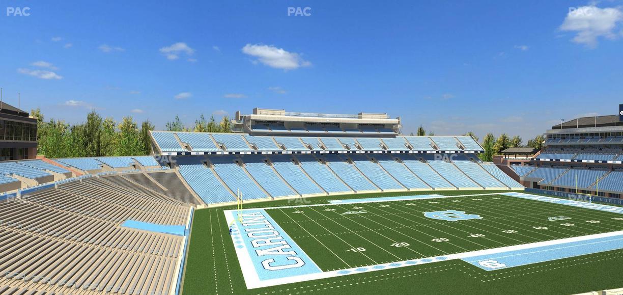 Kenan Memorial Stadium - Section 220 Seat View
