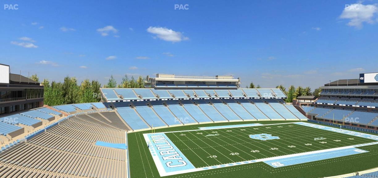 Kenan Memorial Stadium - Section 220 Seat View