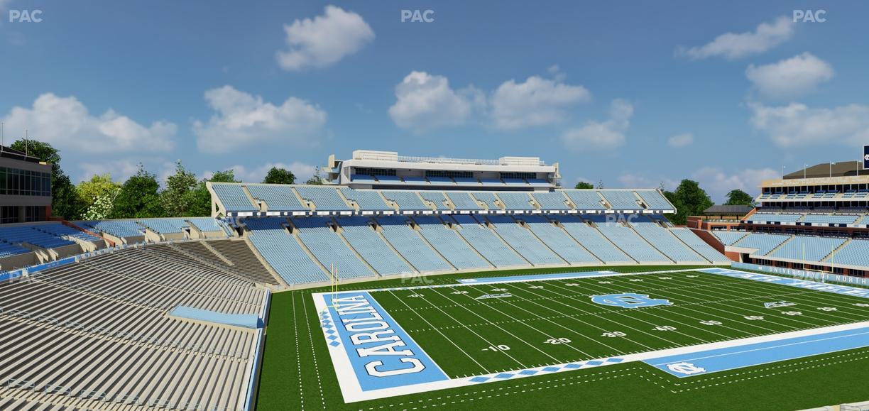 Kenan Memorial Stadium - Section 220 Seat View