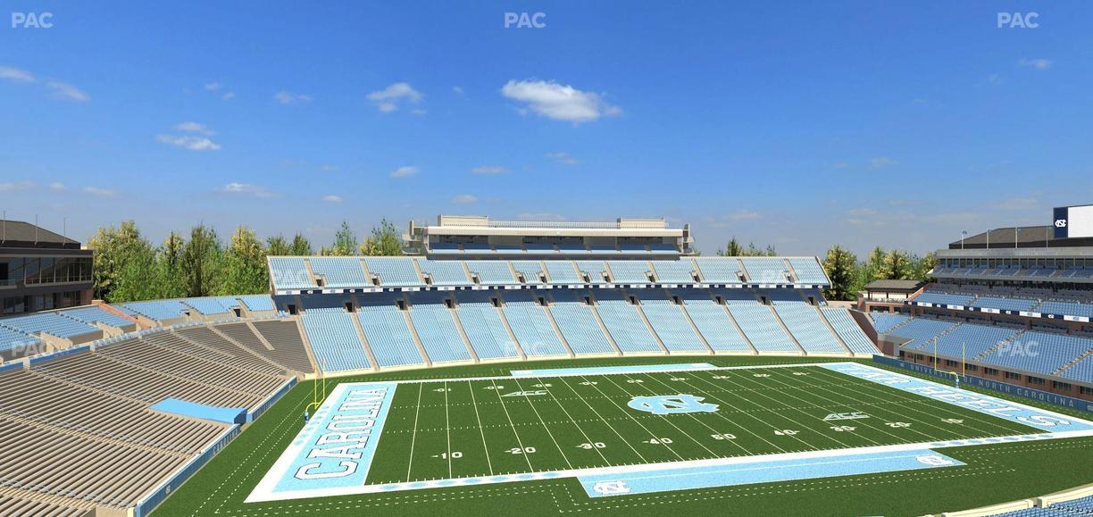 Kenan Memorial Stadium - Section 222 Seat View