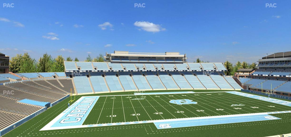 Kenan Memorial Stadium - Section 222 Seat View