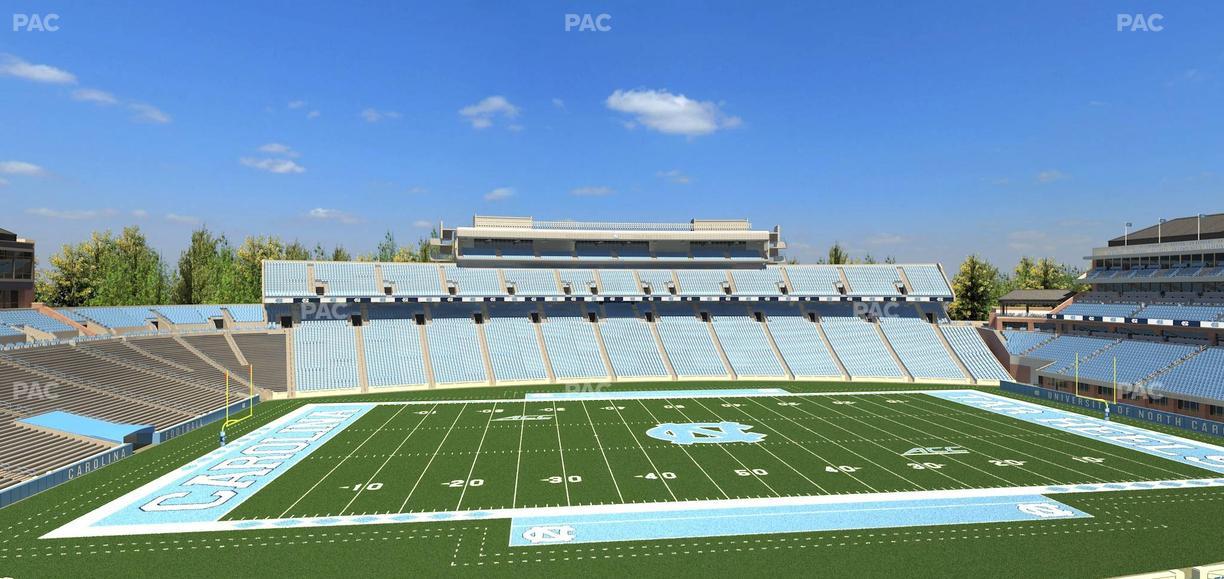 Kenan Memorial Stadium - Section 223 Seat View