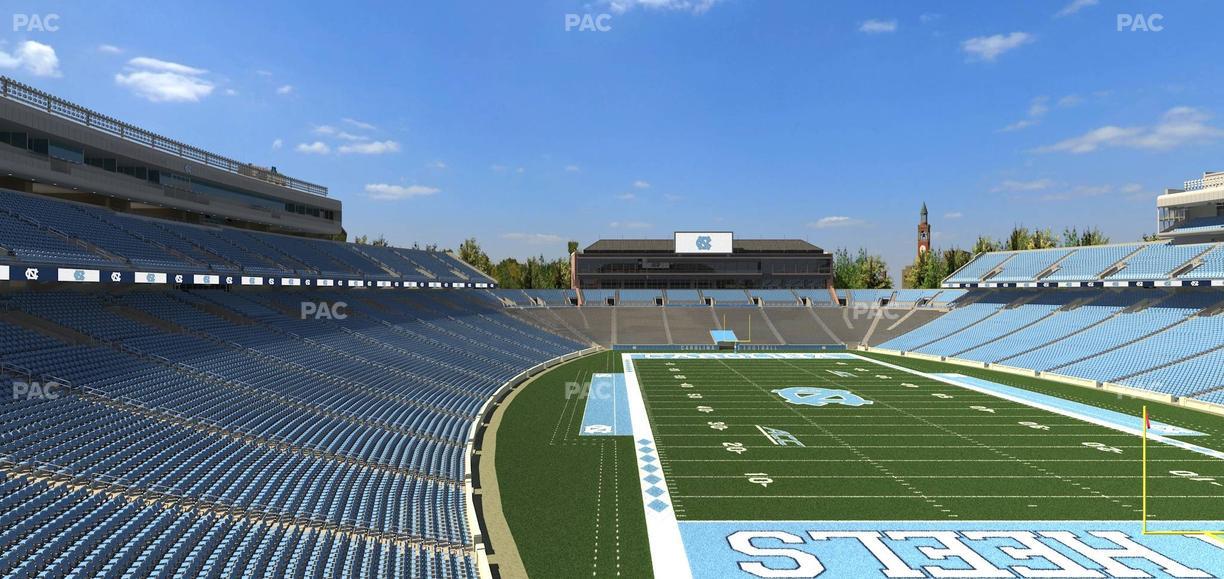Kenan Memorial Stadium - Section 232 Seat View