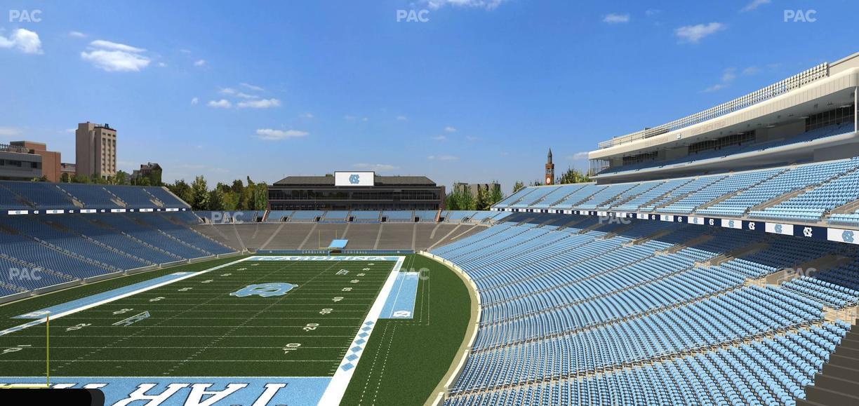 Kenan Memorial Stadium - Section 236 Seat View