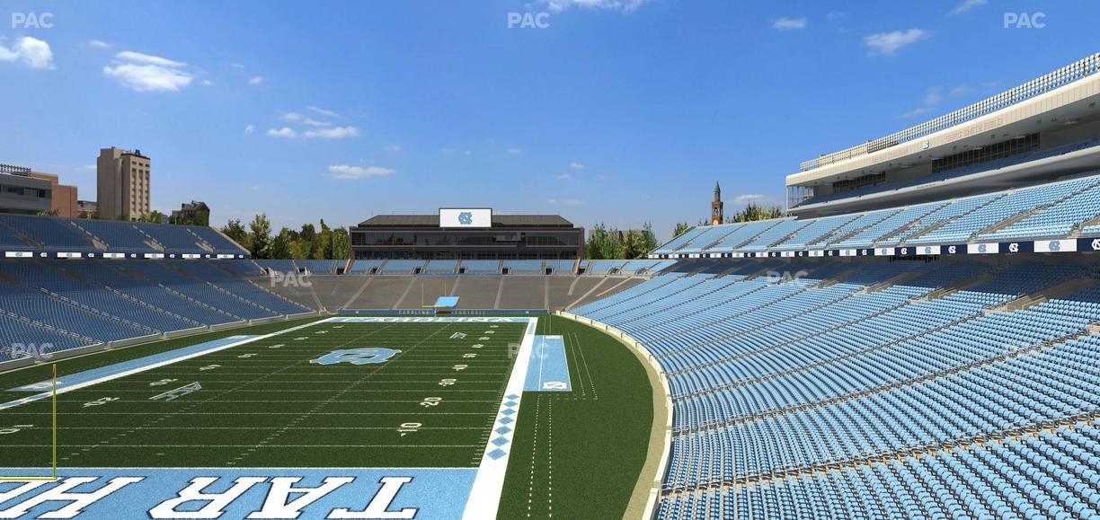 Kenan Memorial Stadium - Section 236 Seat View