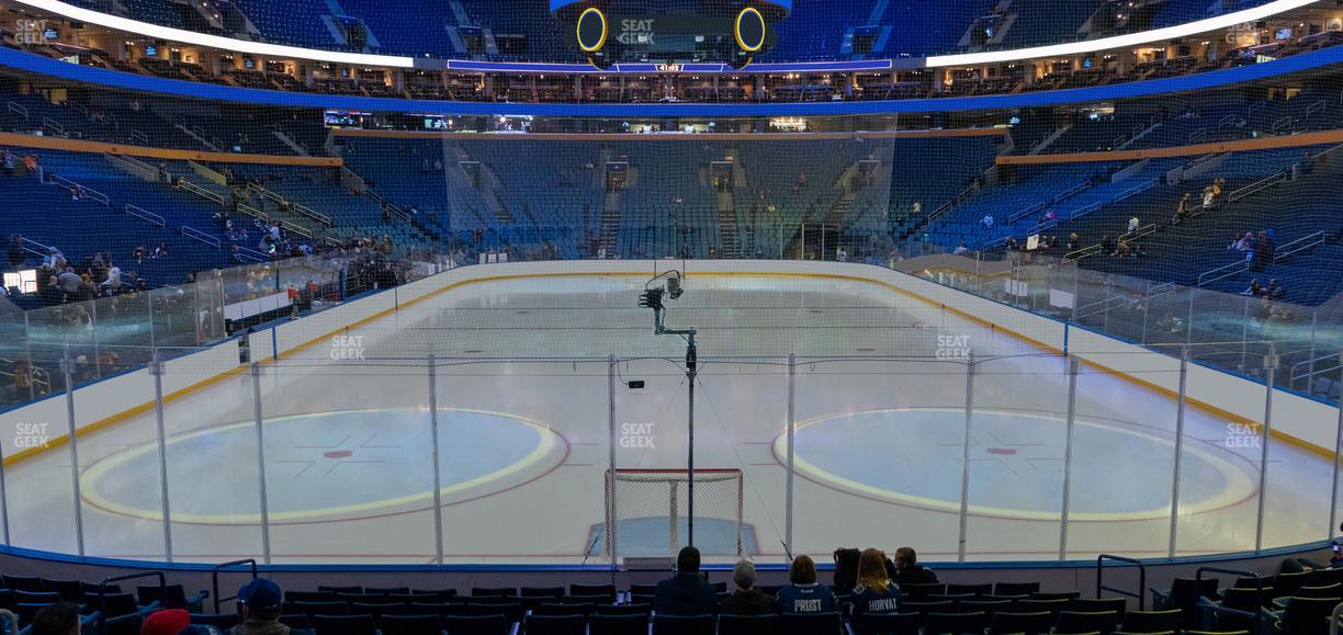 KeyBank Center - Section 123 Seat View