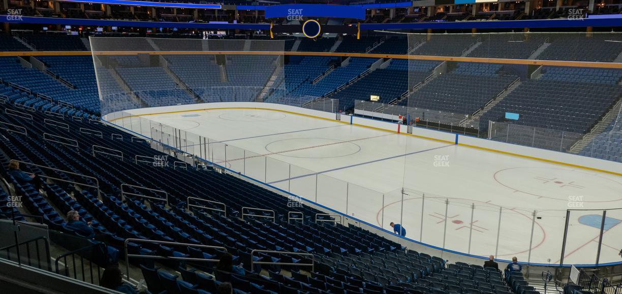 KeyBank Center - Section 214 Seat View