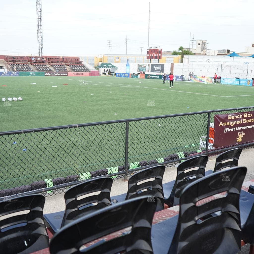 Keyworth Stadium - Section Bench Box Seat View