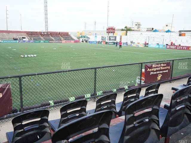 Keyworth Stadium - Section Bench Box Seat View Keyworth Stadium - Section Bench Box Seat View