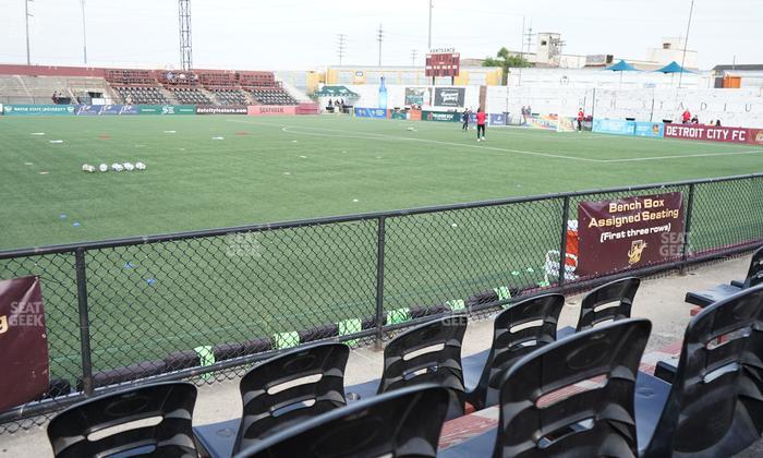 Keyworth Stadium - Section Bench Box Seat View