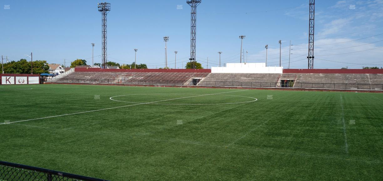 Keyworth Stadium - Section Bench Box Seat View