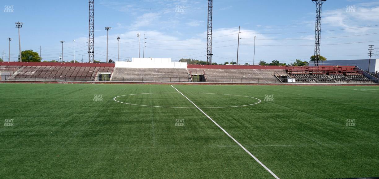 Keyworth Stadium - Section Gold Seat View