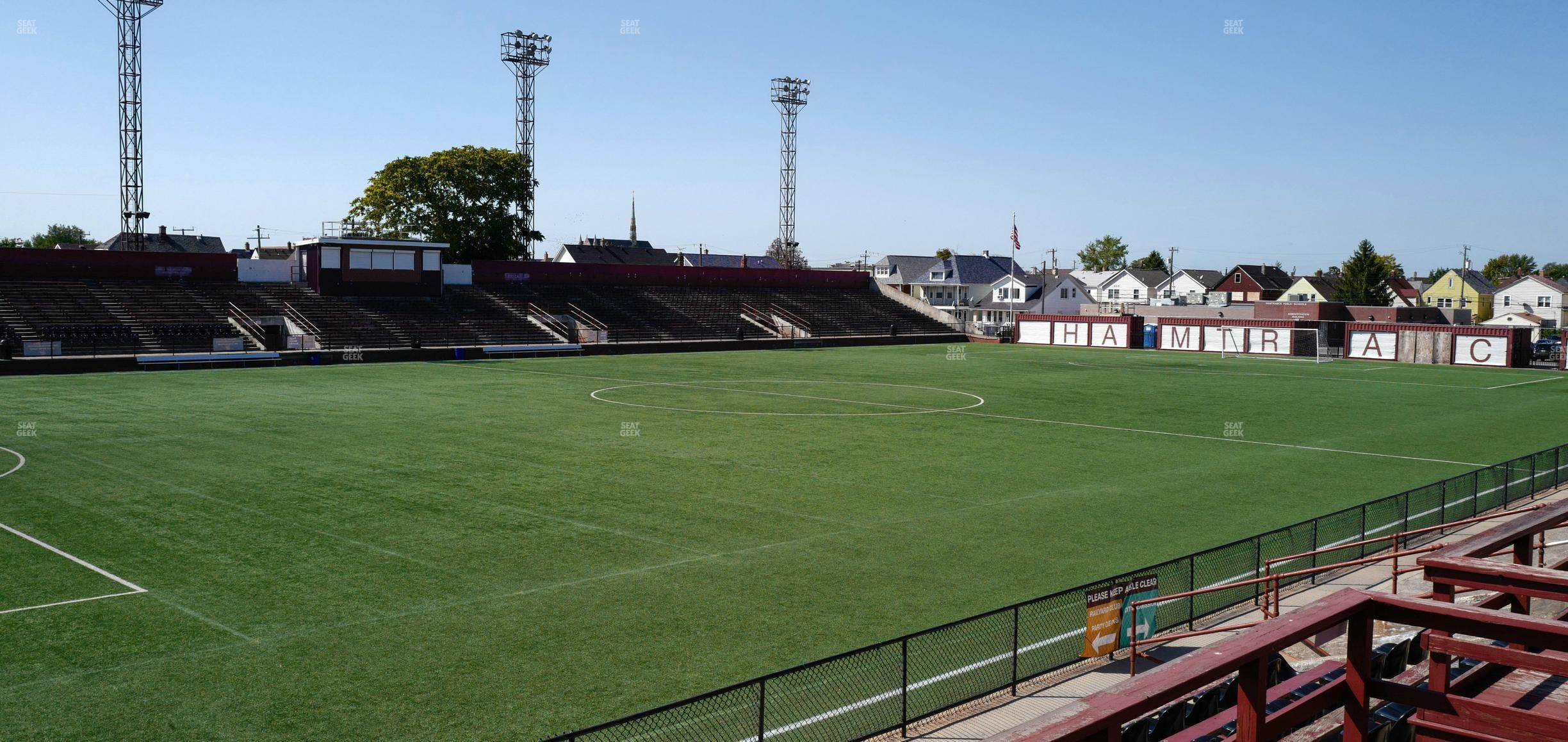 Keyworth Stadium - Section Party Deck 3 Seat View