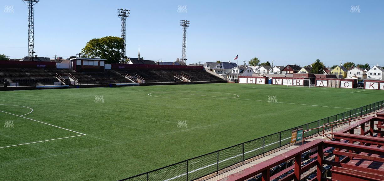 Keyworth Stadium - Section Party Deck 4 Seat View