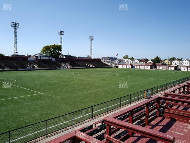 Keyworth Stadium - Section Party Deck 4 Seat View