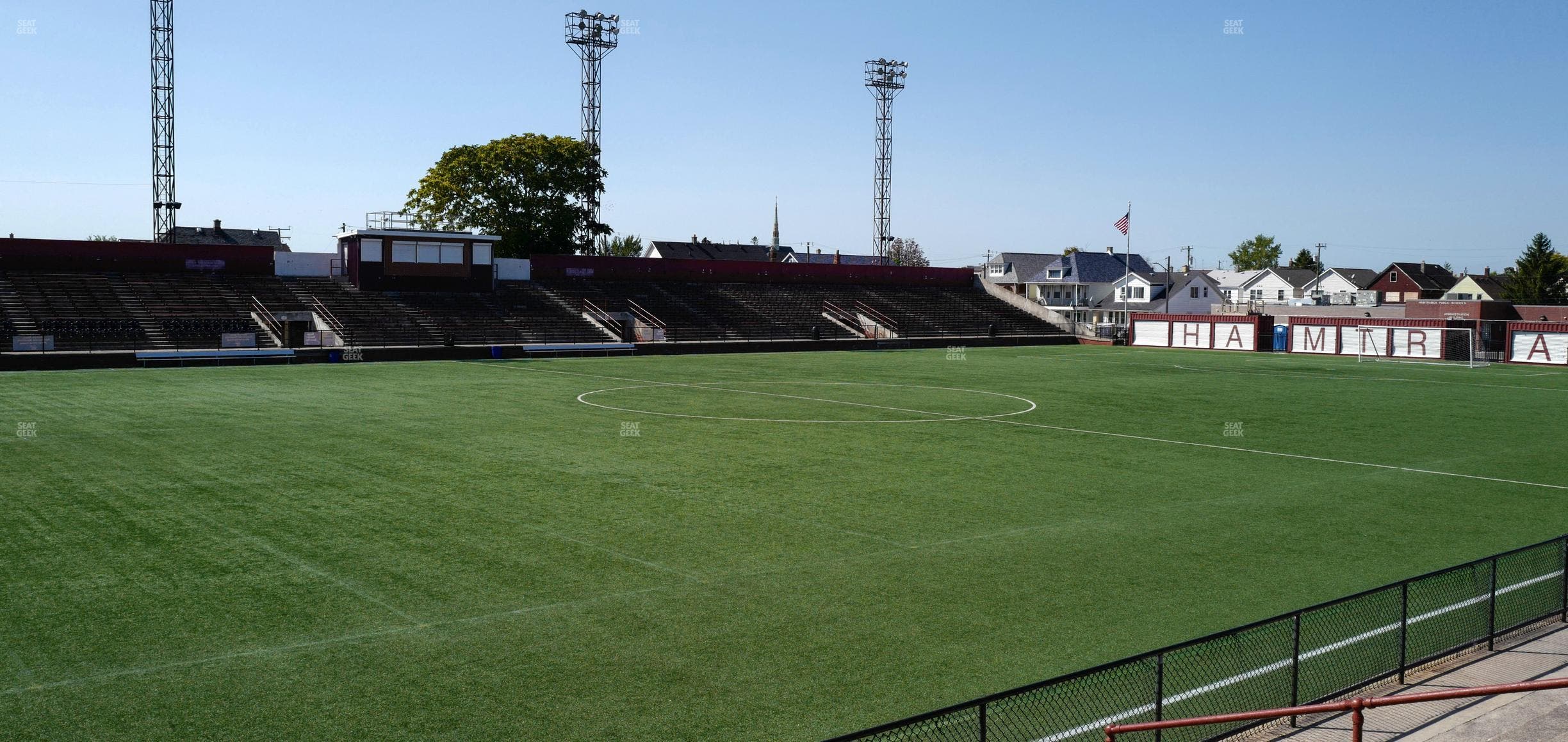 Keyworth Stadium - Section Party Deck 5 Seat View