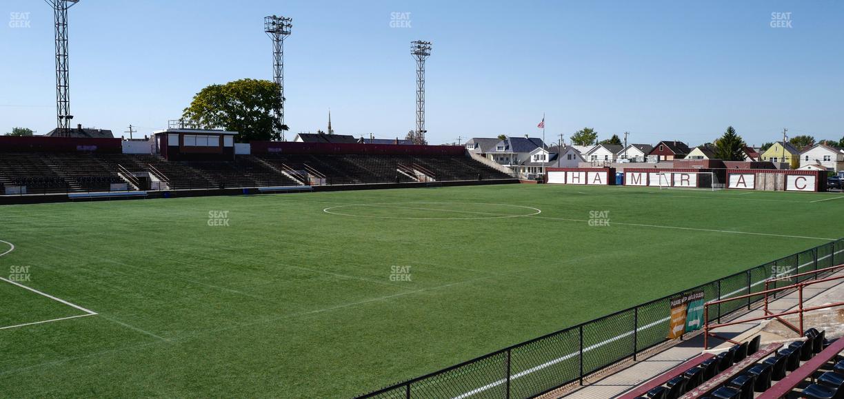 Keyworth Stadium - Section Party Deck 7 Seat View