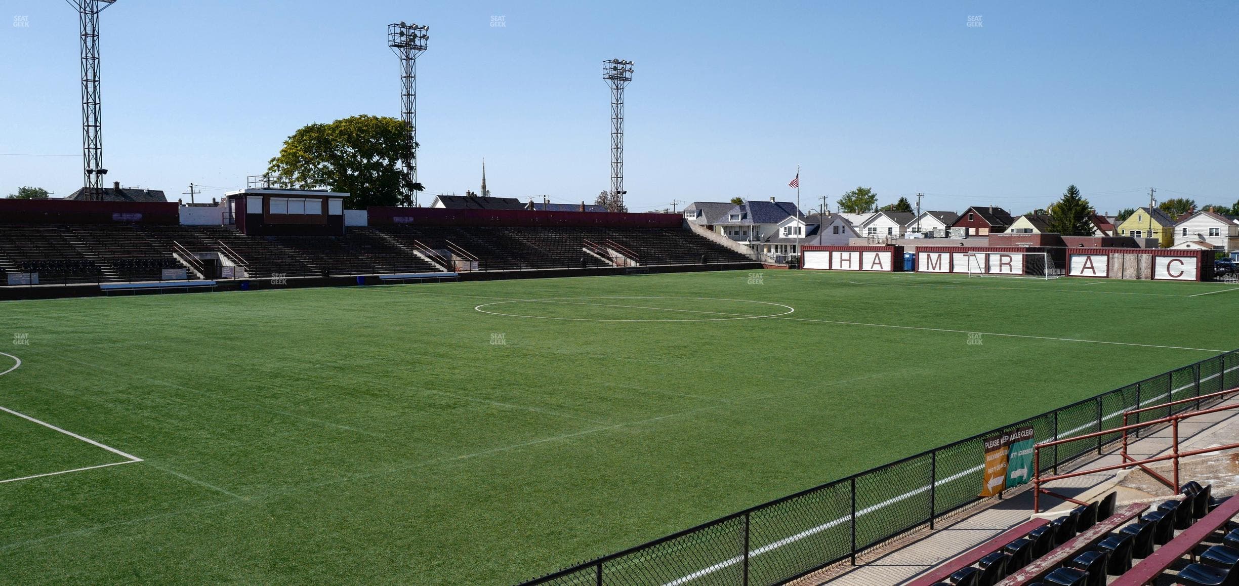 Keyworth Stadium - Section Party Deck 7 Seat View