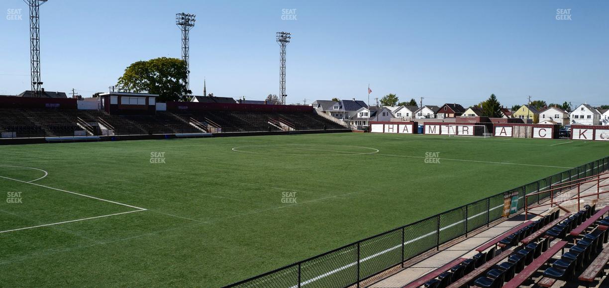 Keyworth Stadium - Section Party Deck 8 Seat View